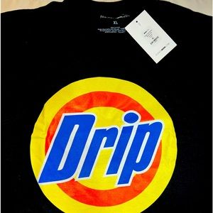 Drip colorful TSHIRT Tide Detergent colorway Sz Xl